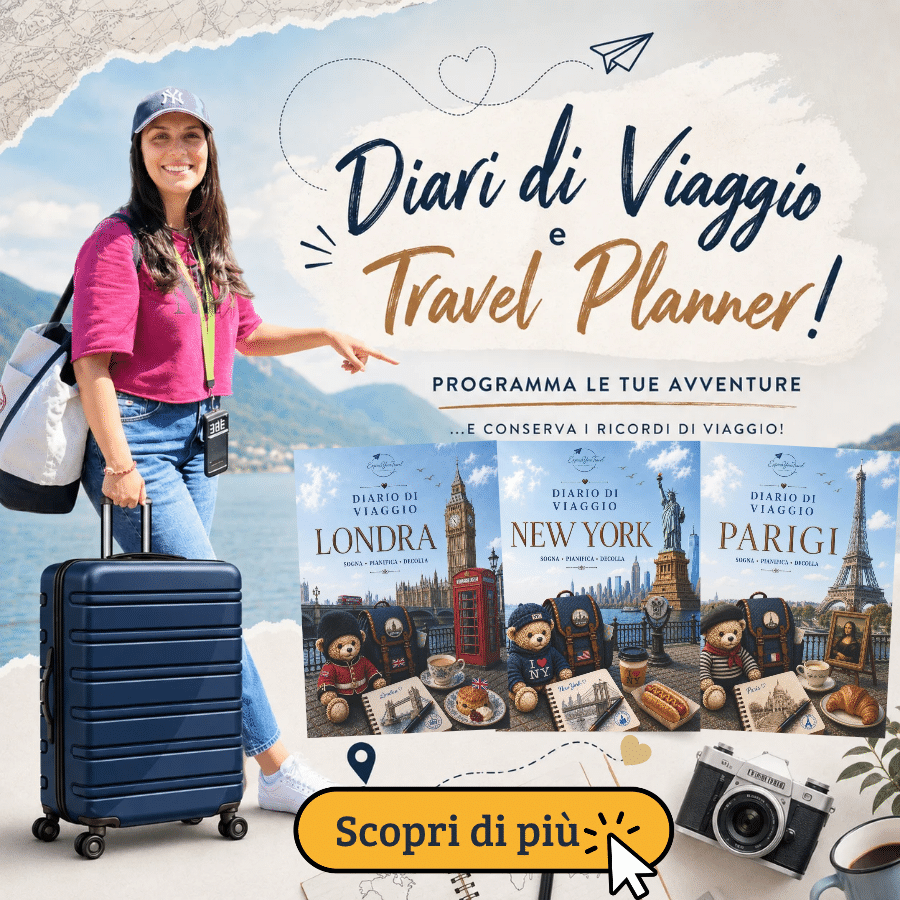 diario di viaggio da compilare